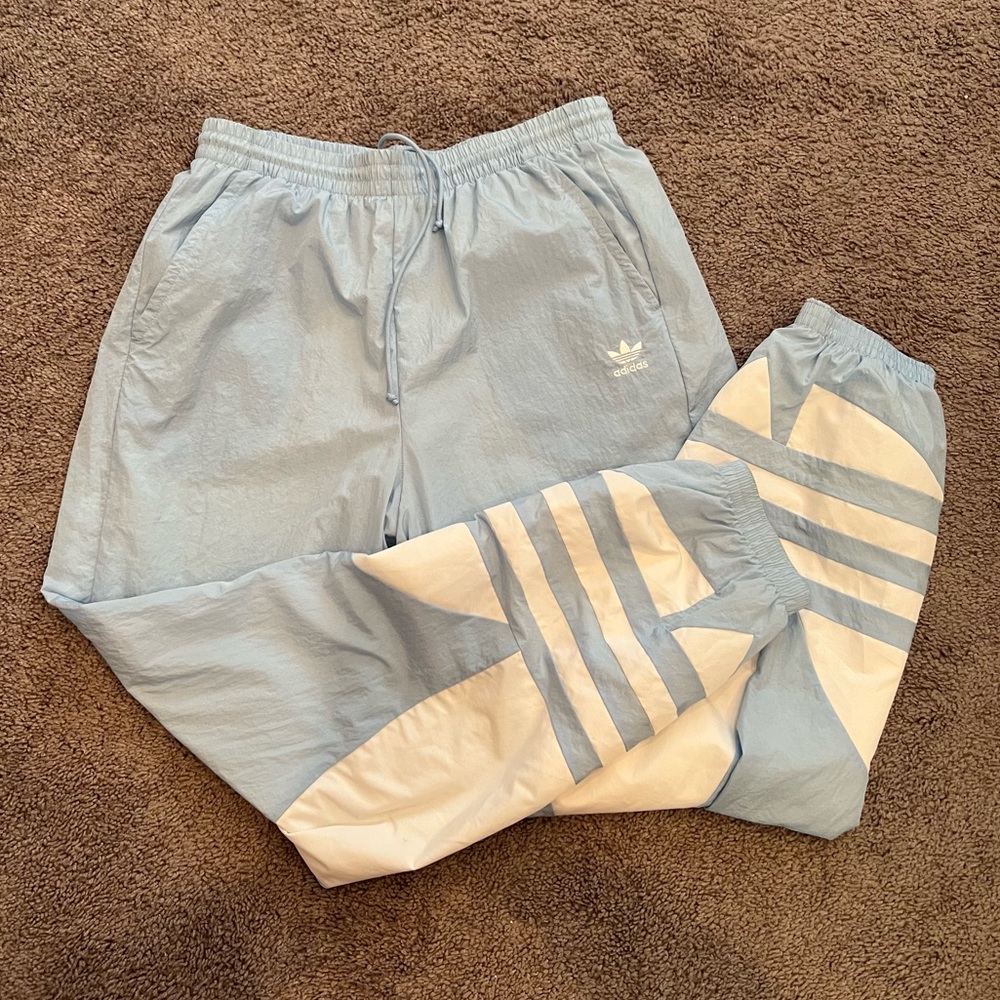 Adidas joggers - light blue